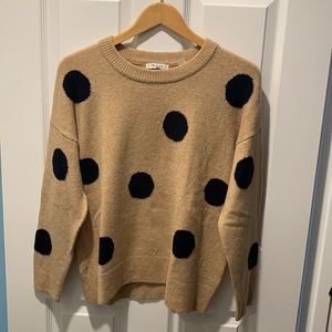 Madewell Polka Dot Sweater